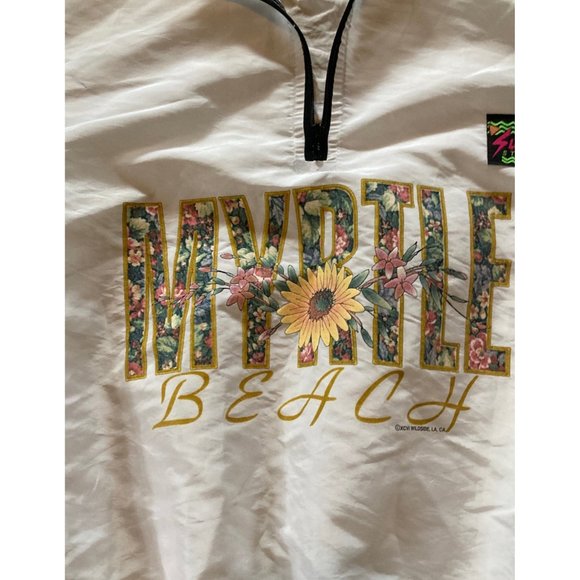 Vintage unisex Surf Style Windbreaker - Picture 2 of 5